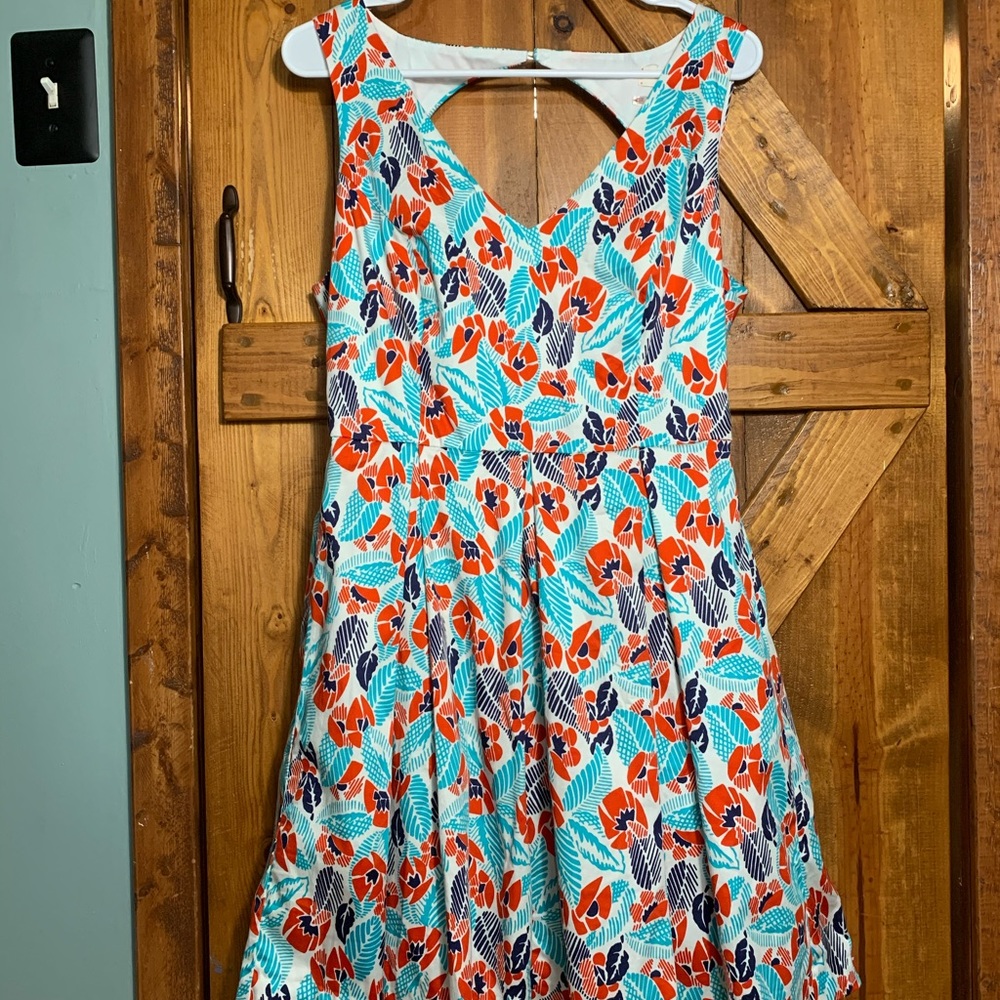 Retro Fit and flair dress